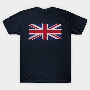 Rustic Union Jack Flag T-Shirt